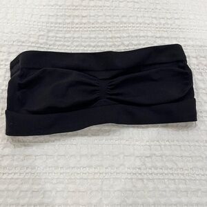 Skims Bandeau Strapless Bra, XXS, Black, Strapless Bra, SKIMS